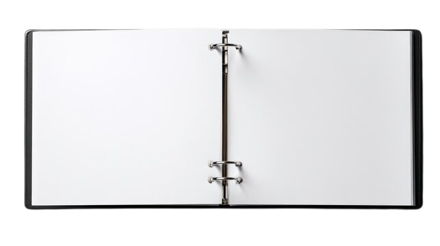 Open binder diary