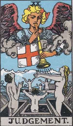 Judgement tarot card